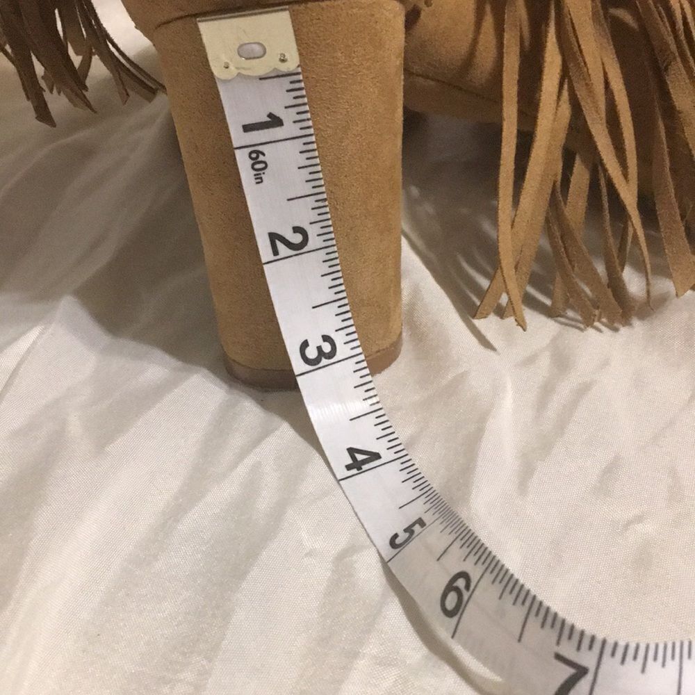 NY&C Fringe Heeled Booties - Picture 10 of 10
